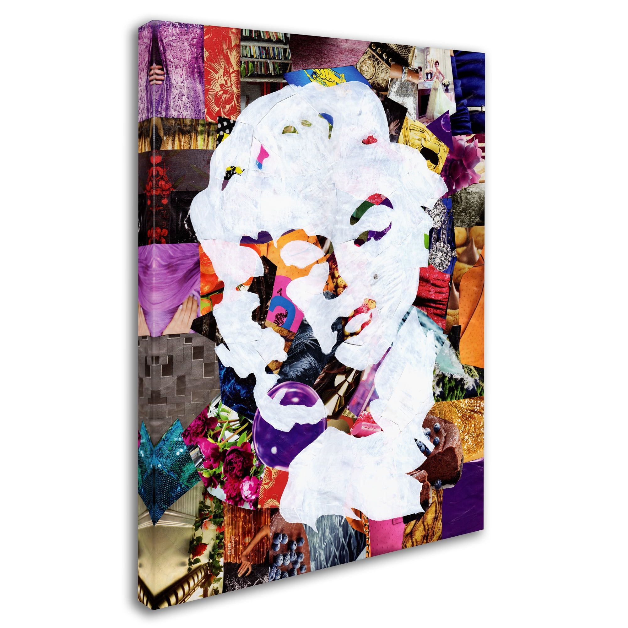 Trademark Fine Art 'Marilyn' Canvas Art by Artpoptart