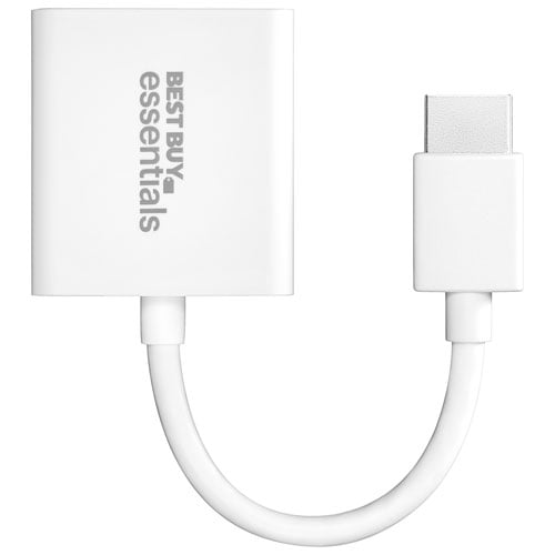 Best Buy Essentials HDMI to VGA Adapter – High-Quality Video Conversion
