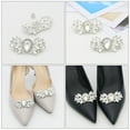 thumbnail image 4 of 2 Pcs Clips de Chaussures de Mariage Accessoires de Charmes de Chaussures de Mariée, 4 of 8