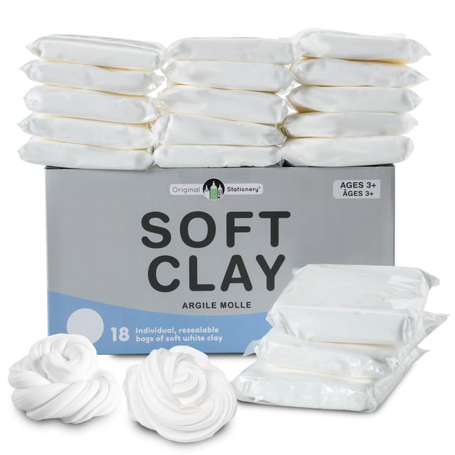 Papelería Clay Original Soft for Slime, 1800 g, para manualidades