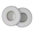 thumbnail image 4 of Unatoiry Écouteurs Coussins d'Oreilles Tête Montée Housse de Protection Ronde Pièces de Réparation 70mm Remplacement pour K518 Casque Blanc 1Set, 4 of 6