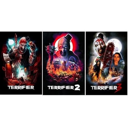 Terrifier : 3 Movie Collection English DV D NEW