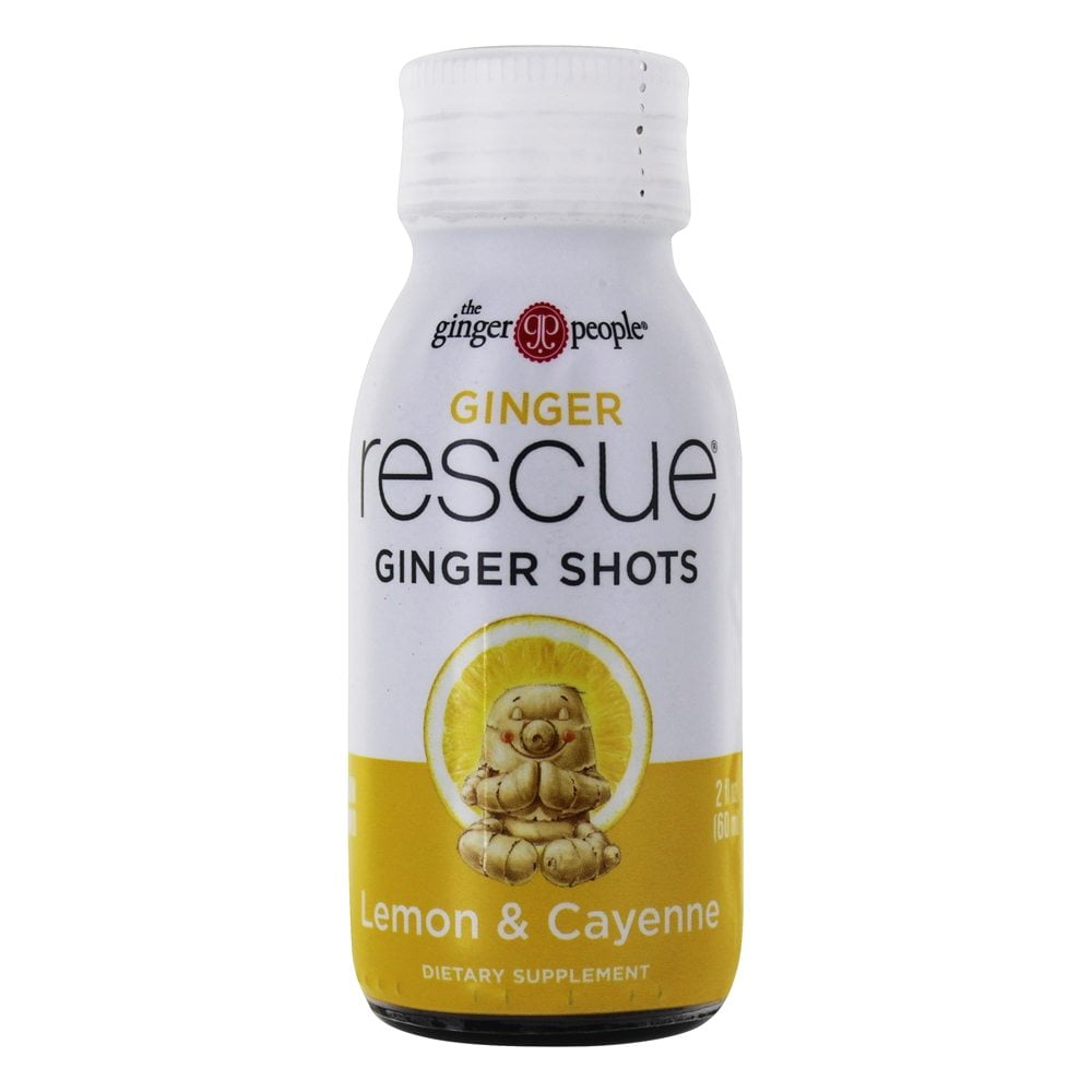 Ginger People Rescue Ginger Shots Lemon & Cayenne 2 fl. oz