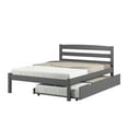 thumbnail image 3 of Donco Kids Econo Scandinavian Full Dark Grey Bed with Twin Trundle, Full, Dark Grey, 3 of 6