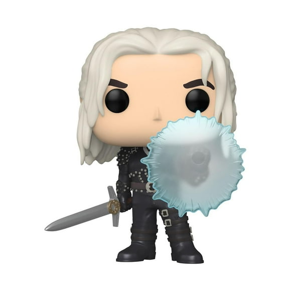 Funko Pop! TV: Witcher S2 - Geralt bouclier - Figurine En Vinyle