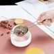thumbnail image 4 of Gold Fine Mesh Strainer 3 Pieces Set, Golden Flour Sifter For Baking, Stainless Steel Clander, Matcha Tea Strainer, Gravy Separator, Stasher Sieve Pas, 4 of 5