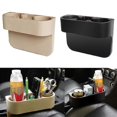 thumbnail image 2 of Portavasos para coche, espacio para asiento de coche, taza de agua, botella de bebida, lata, organizador de llaves de teléfono, soporte de almacenamiento, accesorios de estilo de coche, 2 of 5