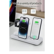  Wireless Charging,Stand with Cable and Charger Magnetic,wireless fast charging base, multifunctional interface charger