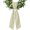 White, Yellow, Green, variant on Summer Pineapple Wreath Sash for Front Door, Modern Rustic Tropical Fruits Burlap Wreath Bow Accent for Fall Christmas Holiday Door Decor, Ribbon Sash for Wreaths, Porch Home Decoration