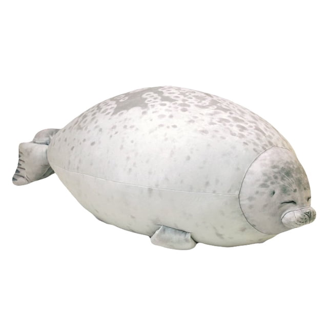 Muñeco de peluche suave con forma de foca del océano de ZTGD, juguete para silla, sofá, decoración