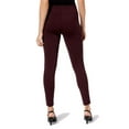 thumbnail image 2 of MAISON JULES Womens Purple Skinny Leggings Size: XS, 2 of 5