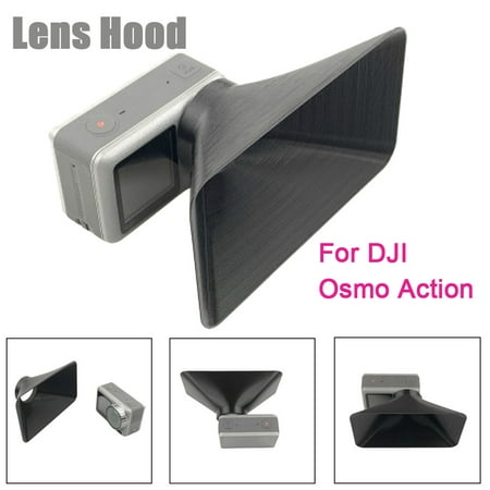 Image of Hood Action 3D Camera Sunshade for Printed Lens Osmo Sun Hood Photo