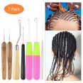 thumbnail image 2 of Xingzhi Dreadlocks Crochet Hooks Hair Weaving Tool for Braid Hair Carpet Making, 2 of 9