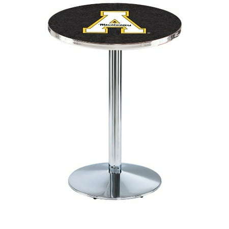 - NCAA Pub Table by Holland Bar Stool, Chrome - Appalachian State, 36'' - L214