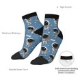 thumbnail image 6 of Rocae Cute Cartoon Astronaut for Premium Adult Socks,Comfortable, Breathable, and Durable Socks, Perfect for Everyday Wear, 6 of 7