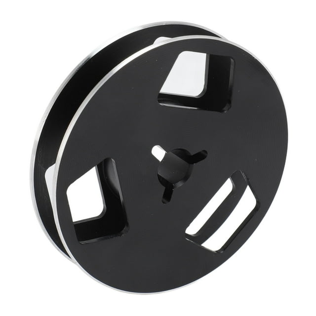 1/4 2.5 Inch Empty Tape Reel, Universal 3 Hole Aluminum Alloy Opening Machine Parts, Takeup Reel Machine Accessory, Take Up Reel To Reel Tape Recorder For Nab