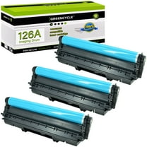 greencycle CE314A Compatible Imaging Drum Replacement for HP 126A CE314A Drum for LaserJet CP1025 CP1025nw MFP M175nw M176nw M177fn M177fw Pro M275 Laser Printer (3 Pack, Black / Color)