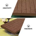 thumbnail image 2 of Miniature Flooring Mini Floor Sheet Floor Brick For Mini House Tiny House Decoration, 2 of 9
