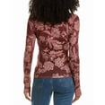 thumbnail image 2 of Avec Les Filles womens  Printed Blouse, s, Red, 2 of 3