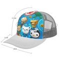 thumbnail image 2 of The Octonauts Adult Baseball Cap Adjustable Sun Visor Hat Prints Trucker Hats Skull Cap Headwear for Men Women, 2 of 6