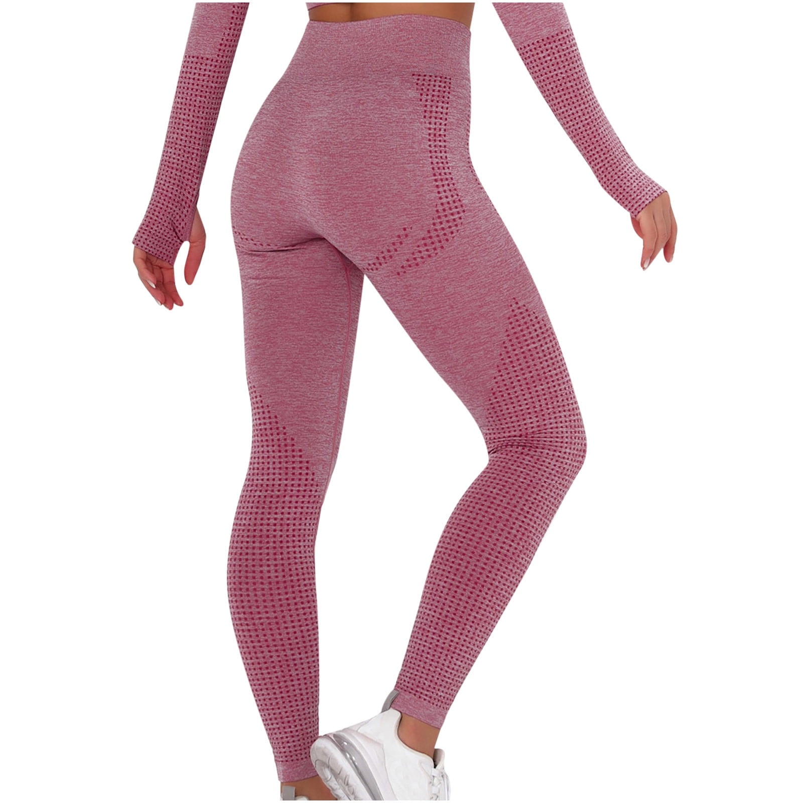Yoga Pants for Women Ribbed Crop Tank 
