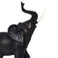 thumbnail image 2 of Figuras de escritorio, escultura de resina, colecciones de decoración Feng Shui, estatua de elefante, figura de Animal para comedor, oficina, vacaciones, 2 of 5