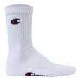 thumbnail image 2 of Champion Unisex Socks, 6 Pair - Crew Socks Basic White Eu 39-42 (Uk 6-8), 2 of 3