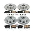 thumbnail image 3 of Power Stop Front and Rear Stock Replacement Brake Pad and Rotor Kit KOE6171, 3 of 8