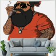 thumbnail image 4 of BCIIG Cool Guy Tapestry Wall Hanging Unique Style Graphic Tapestries Home Decor for Living Room Bedroom Dorm 40x30inch, 4 of 6