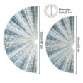 thumbnail image 4 of Ryvnso Christmas Tree Skirt Blue Fireworks Xmas Tree Skirts Ornament Home Decorations 35.4", 4 of 6