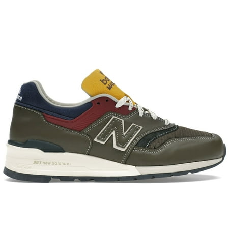 New Balance Men's 997 MiUSA Aimé Leon Dore Dark Moss Angora, from StockX