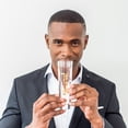 thumbnail image 2 of Weddingstar 4752-55 Cheers Champagne Flute, Metallic Gold, 2 of 2