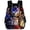 Color1, variant on Cartoon Backpack Student Back to School Bag Waterproof Canvas Knapsack Lightweight Daypack for Travel
