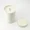 white, variant on 16 oz Round Tea Tin Can with Lid, Double Seal Metal Container for Loose Tea Coffee Sugar and Kitchen Storage