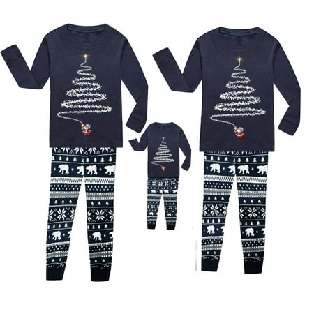 

Christmas Pyjamas Pajamas Pjs Family Matching Boy Girl PJs Set Kids Adults Sleepwear Nightwear