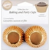 Wilton Bon Bon Baking Cup Liner, Gold Foil 72 ct. 415-306