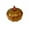 Gold, variant on Glass Pumpkin Halloween Decoration, Decorative Tabletop Accent for Seasonal Home Display, Festive Fall Harvest Ornament, Halloween Decor Indoor, Halloween Decorations (Silver)