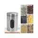 thumbnail image 2 of 3 Piece Kitchen Canister Set Silver, 2 of 5