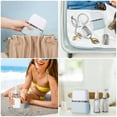 thumbnail image 7 of 2 Sets 8 Pieces Travel Size Bottle TSA Approved,Leak Proof Refillable Spray Bottles for Toiletries,Travel Containers for Lotions and Creams (Blue & Pink), 7 of 7