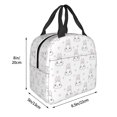 thumbnail image 3 of Honeii Heart Rabbit Print Lunch Bag Women, Lunch Box Lunch Bag for Women Adult Men, Small Leakproof Cute Lunch Tote Large Capacity Reusable, 3 of 8