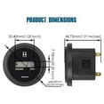 thumbnail image 4 of Runleader LCD Hour Meter AC 86V to 230V Data Storage & Waterproof Design for Garden Tractor Motor, 4 of 7