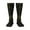 1 Black, variant on Golden Spider Web Pattern Women’s Knee High Crew Socks,Trouser Socks Comfortable, Breathable, Moisture-Wicking and Soft