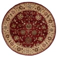 thumbnail image 2 of Safavieh Heritage Huntington Oriental Wool Area Rug, Red/Gold, 8' x 8' Round, 2 of 11