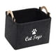 thumbnail image 2 of Organizador de juguetes para perros jinwen cesta rectangular para artículos de cachorros para ropa de mascotas mantas Gris oscuro 14,96 x 9,84 x 7,09 pulgadas, 2 of 8