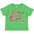 thumbnail image 3 of Inktastic My Aunt Loves Me Girls Toddler T-Shirt, 3 of 5