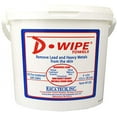 thumbnail image 2 of D-Wipe Towels, Lead Removing Disposable Wipes (325 Wipes), WT-325, 2 of 2