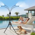 thumbnail image 4 of Toystoory Aspersores de enfriamiento eficientes con base triangular, flexibles para en patios de verano, para enfriar sombrillas y piscinas. Jardín y Patio, 4 of 6