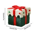 thumbnail image 3 of Kbndieu Christmas Apple Gift Boxes Candy Apple Box Velvet Gift Treat Boxes for Christmas Party Decorations, 3 of 7