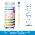 thumbnail image 3 of Aquarium Test Strips FUNSWTM 7 in 1 for Freshwater Fish x100, 3 of 7
