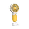 thumbnail image 2 of Mini ventilador de mano Toystoory recargable soporte para teléfono Verde Rosa naranja Amarillo, 2 of 6